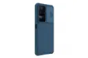 نمای سمت چپ قاب گوشی نیلکین مدل CamShield Pro مناسب شیائومی Redmi K40S / Poco F4 رنگ آبی