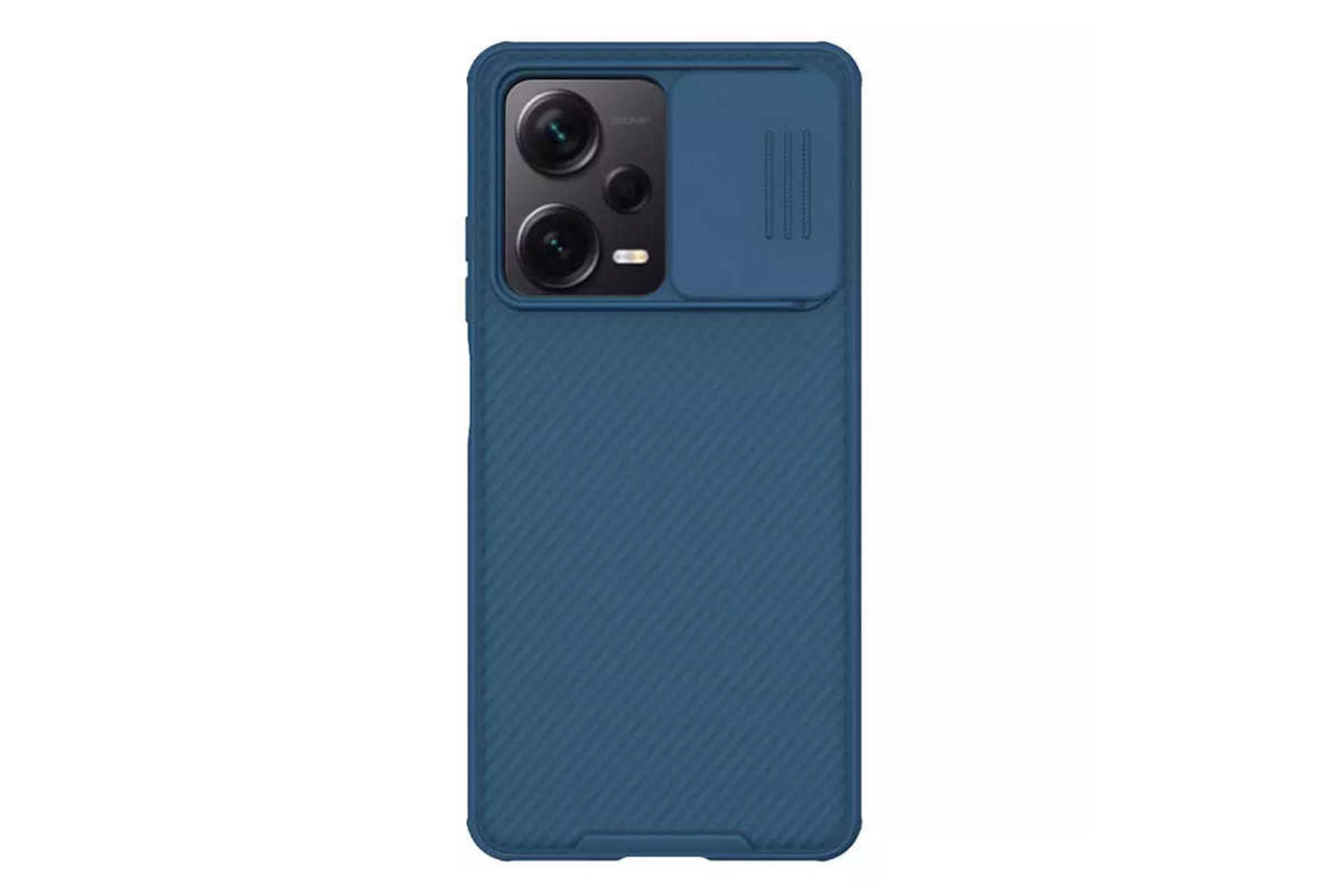 نمای پشت قاب گوشی نیلکین مدل CamShield Pro مناسب شیائومی Redmi Note 12 Pro Plus رنگ آبی