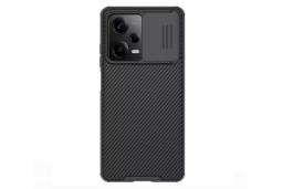 نمای پشت قاب گوشی نیلکین مدل CamShield Pro مناسب شیائومی Redmi Note 12 Pro / Poco X5 Pro رنگ مشکی