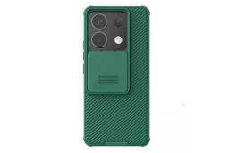 نمای پشت قاب گوشی نیلکین مدل CamShield Pro مناسب شیائومی Redmi Note 13 Pro / Poco X6 رنگ سبز