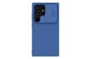نمای پشت قاب گوشی نیلکین مدل CamShield Prop مناسب سامسونگ Galaxy S24 Ultra رنگ آبی