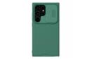 نمای پشت قاب گوشی نیلکین مدل CamShield Prop مناسب سامسونگ Galaxy S24 Ultra رنگ سبز