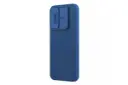 نمای سمت چپ قاب گوشی نیلکین مدل CamShield مناسب سامسونگ Galaxy A15 4G / 5G رنگ آبی