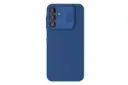 نمای پشت چپ قاب گوشی نیلکین مدل CamShield مناسب سامسونگ Galaxy A25 رنگ آبی