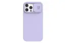 نمای پشت قاب گوشی نیلکین مدل CamShield Silky Silicone مناسب اپل iPhone 14 Pro Max / 13 Pro Max رنگ بنفش