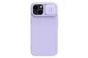 رنگ بنفش قاب گوشی نیلکین مدل CamShield Silky Silicone مناسب اپل iPhone 14 / 13