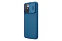 نمای سمت راست قاب گوشی نیلکین مدل Frosted Shield مناسب شیائومی Redmi 10 / 10 Prime رنگ آبی