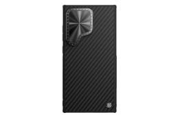 نمای پشت قاب گوشی نیلکین مدل CarboProp مناسب سامسونگ Galaxy S24 Ultra رنگ مشکی
