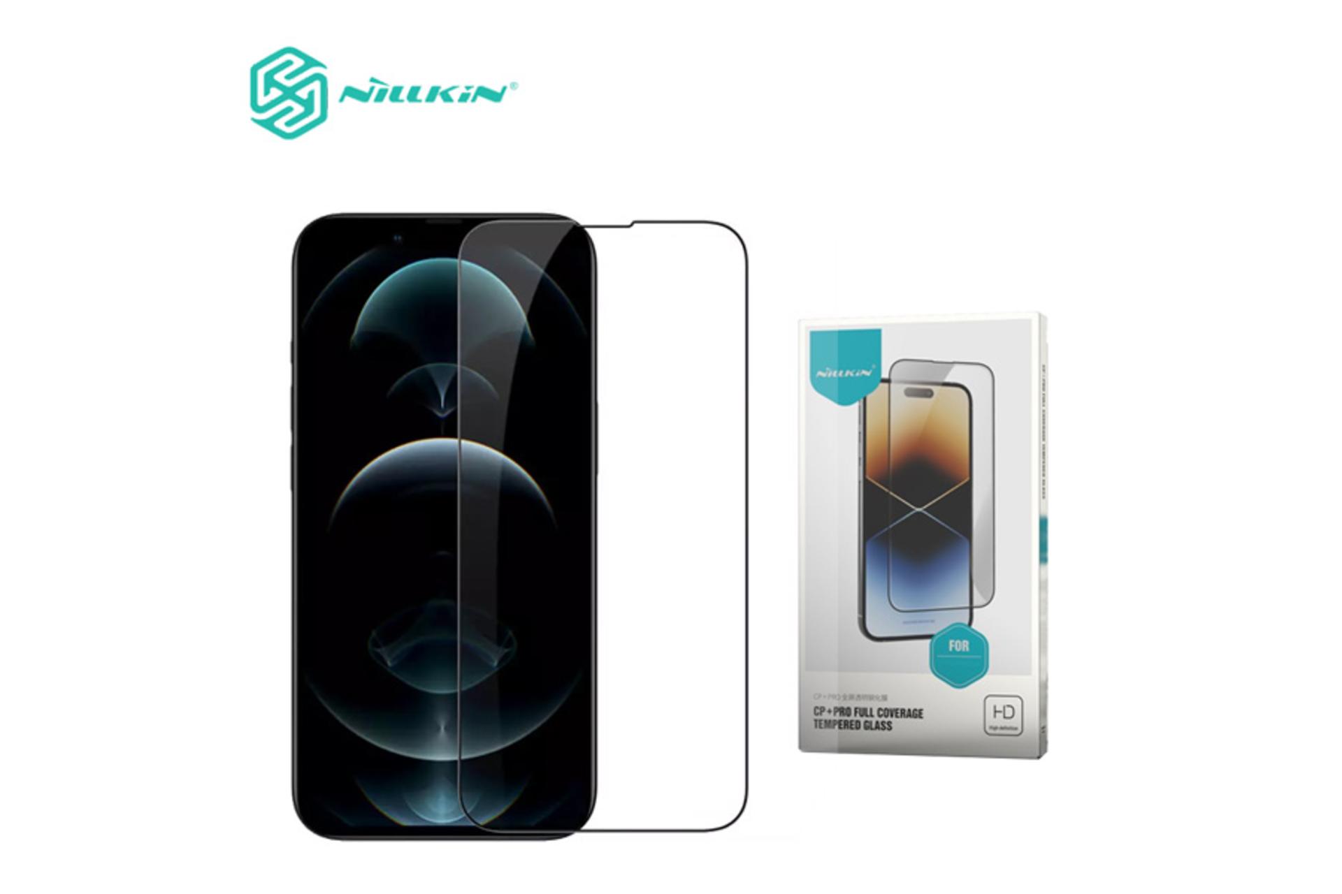 جعبه محافظ صفحه نمایش گوشی نیلکین مدل CP+ Pro مناسب اپل iPhone 14 / 13 / 13 Pro