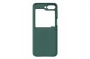 نمای داخل قاب گوشی نیلکین مدل Flex Flip Finger Strap Liquid Silicone مناسب سامسونگ Galaxy Z Flip5 رنگ سبز
