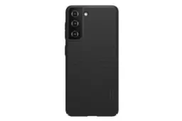 نمای پشت قاب گوشی نیلکین مدل Frosted Shield مناسب سامسونگ Galaxy S21 رنگ مشکی