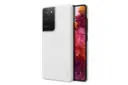 نمای سمت راست قاب گوشی نیلکین مدل Frosted Shield مناسب سامسونگ Galaxy S21 Ultra رنگ سفید