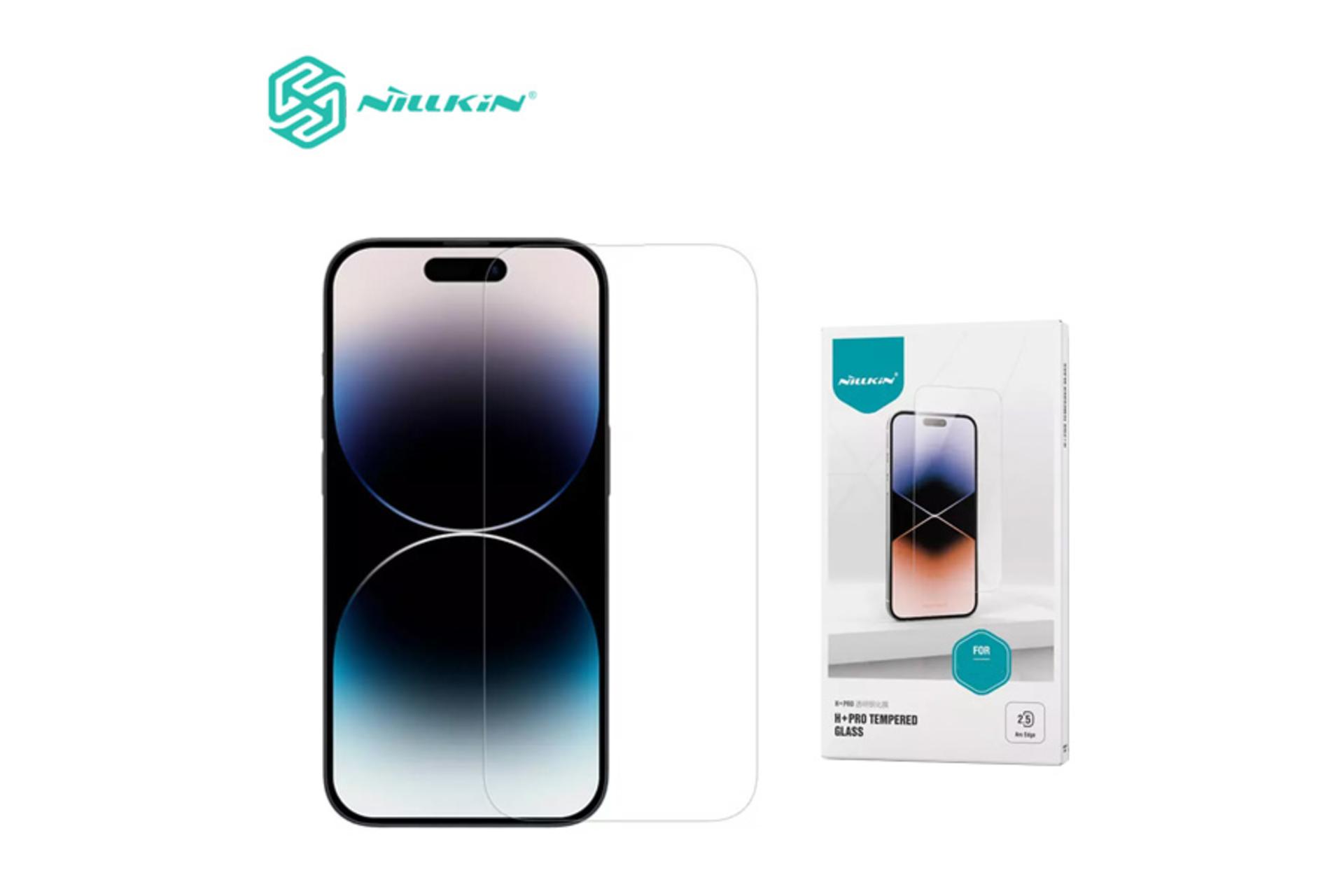 جعبه محافظ صفحه نمایش گوشی نیلکین مدل H+ Pro مناسب اپل iPhone 14 Pro Max