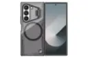 نمای کلی قاب گوشی نیلکین مدل Iceblade Fold Magnetic مناسب سامسونگ Galaxy Z Fold6 با نمایش پنل جلو و پشت رنگ مشکی