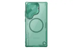 رنگ سبز قاب گوشی نیلکین مدل Iceblade Prop Magnetic مناسب سامسونگ Galaxy S24 Ultra