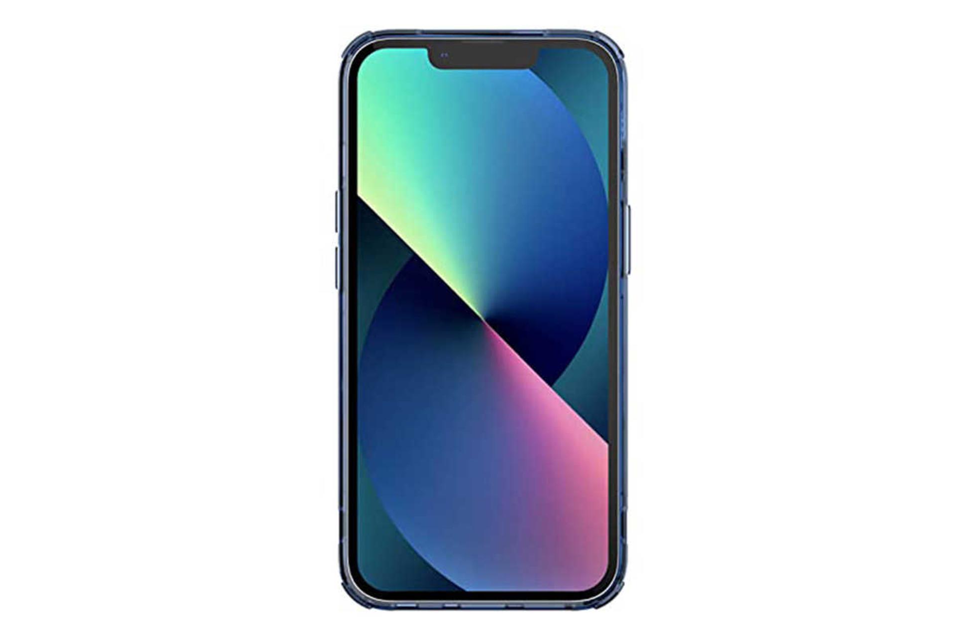 نمای بالای قاب گوشی نیلکین مدل Nature TPU Pro مناسب اپل iPhone 13