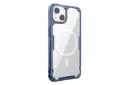 نمای سمت چپ قاب گوشی نیلکین مدل Nature TPU Pro Magnetic مناسب اپل iPhone 13 رنگ آبی
