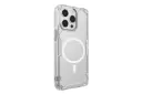 نمای سمت چپ قاب گوشی نیلکین مدل Nature TPU Pro Magnetic مناسب اپل iPhone 13 Pro Max رنگ سفید