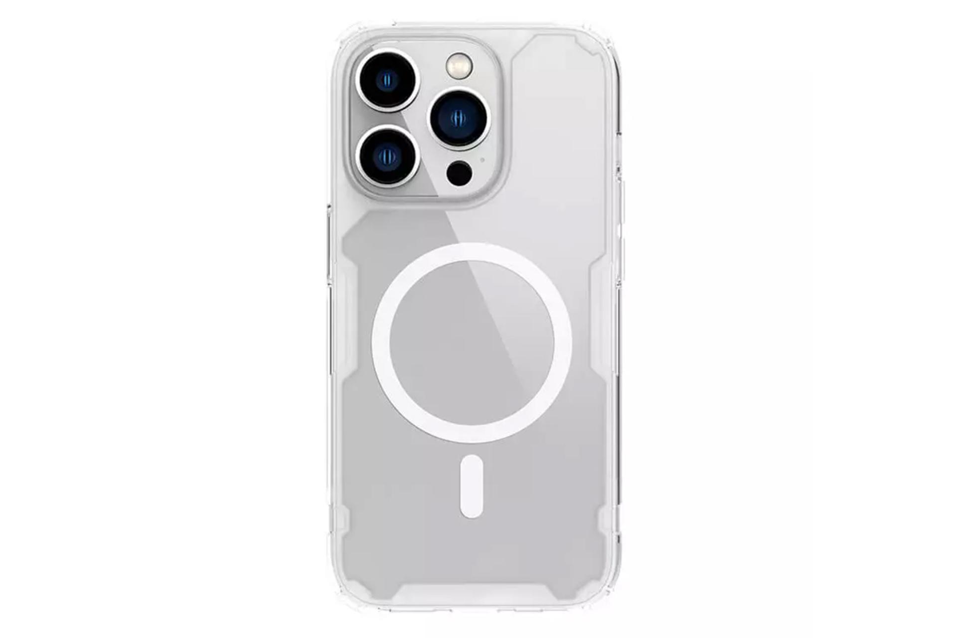قاب گوشی نیلکین مدل Nature TPU Pro Magnetic مناسب اپل iPhone 14 Pro Max