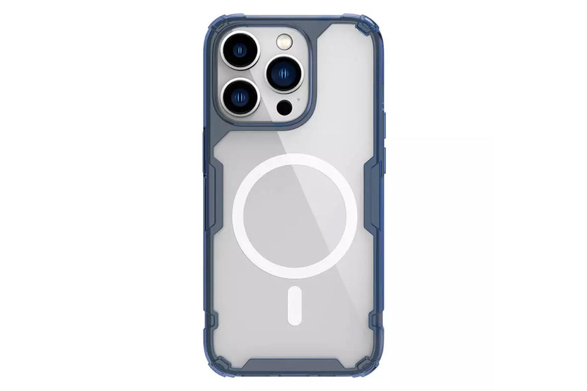 نمای پشت قاب گوشی نیلکین مدل Nature TPU Pro Magnetic مناسب اپل iPhone 14 Pro Max