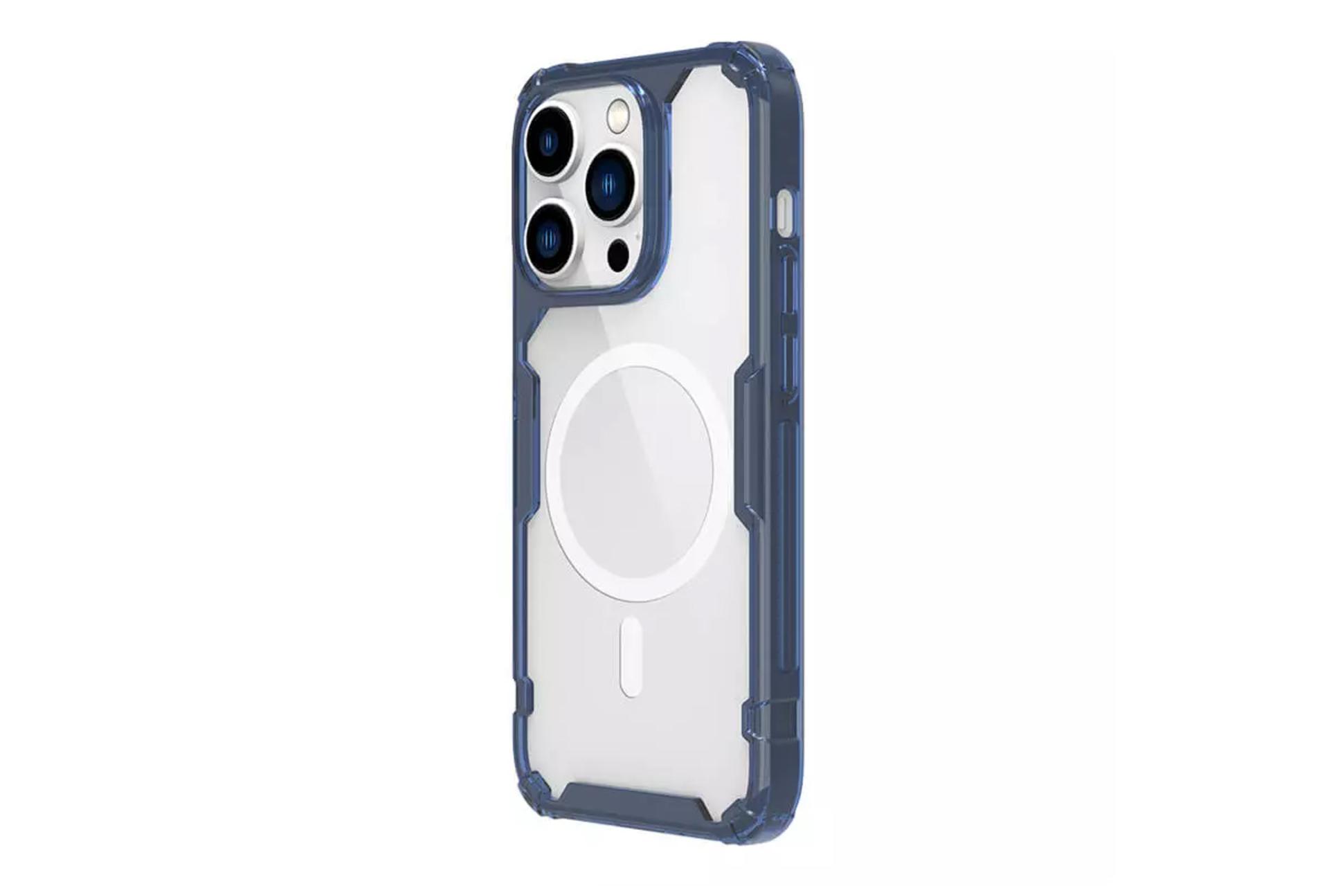 نمای کنار قاب گوشی نیلکین مدل Nature TPU Pro Magnetic مناسب اپل iPhone 14 Pro Max