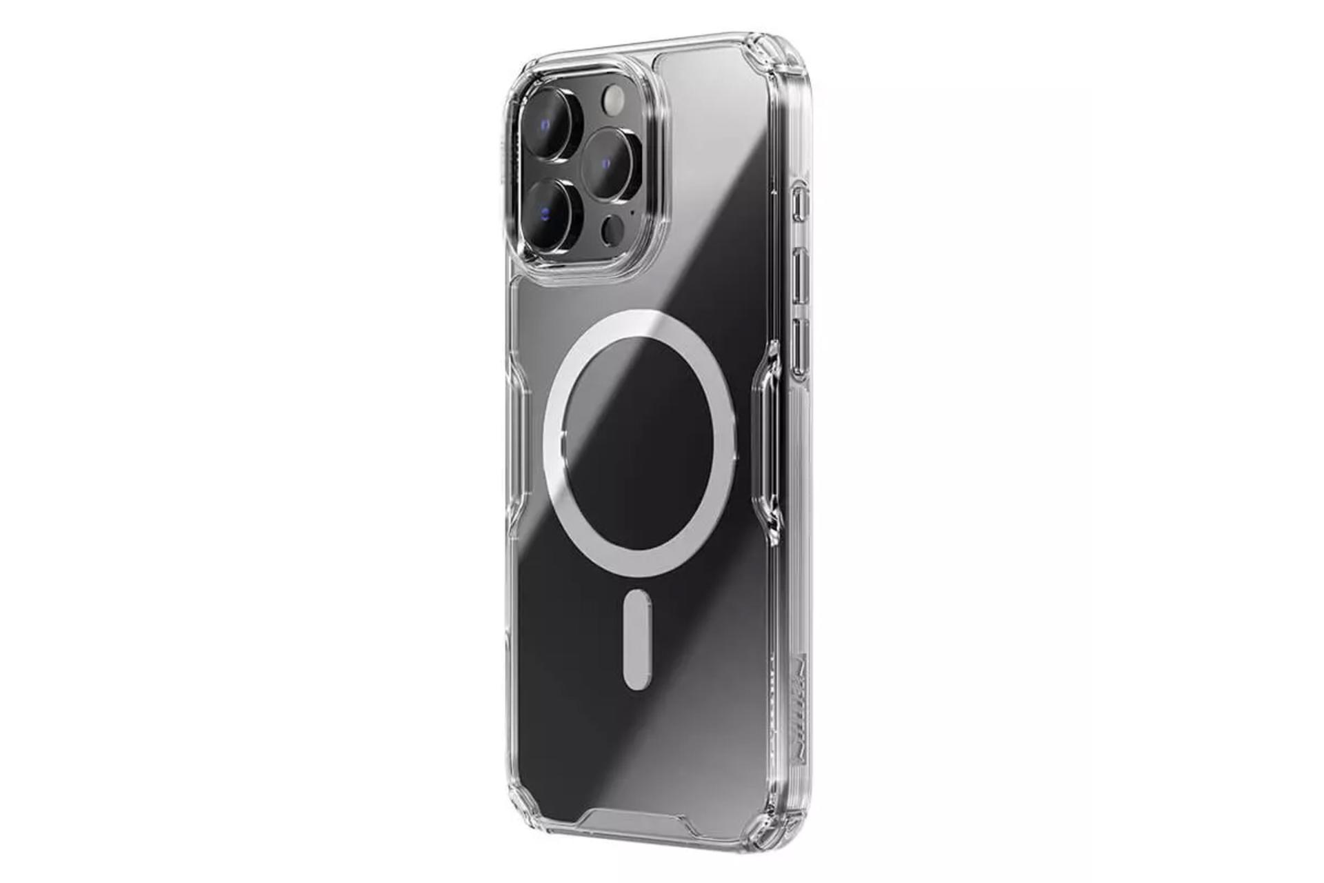 قاب گوشی نیلکین مدل Nature TPU Pro Magnetic مناسب اپل iPhone 16 Pro Max
