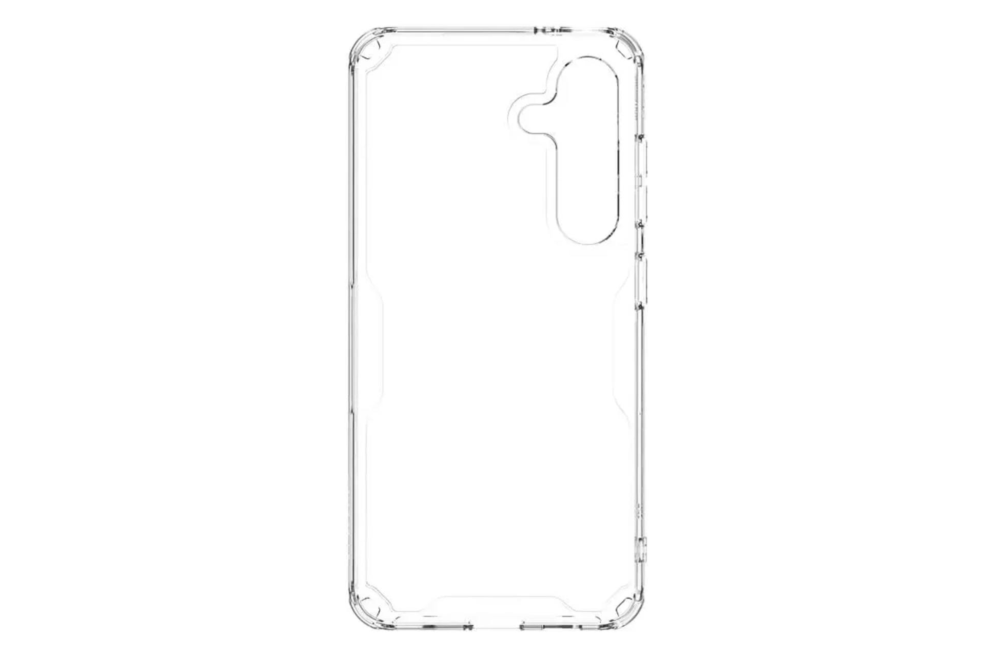 شفافیت قاب گوشی نیلکین مدل Nature TPU Pro مناسب سامسونگ Galaxy S24