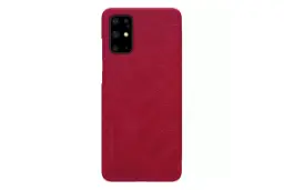 قاب گوشی نیلکین Nillkin Qin Leather Samsung Galaxy S20 رنگ قرمز نمای پشت