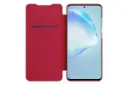 قاب گوشی نیلکین Nillkin Qin Leather Samsung Galaxy S20 رنگ قرمز نمای داخل روی گوشی