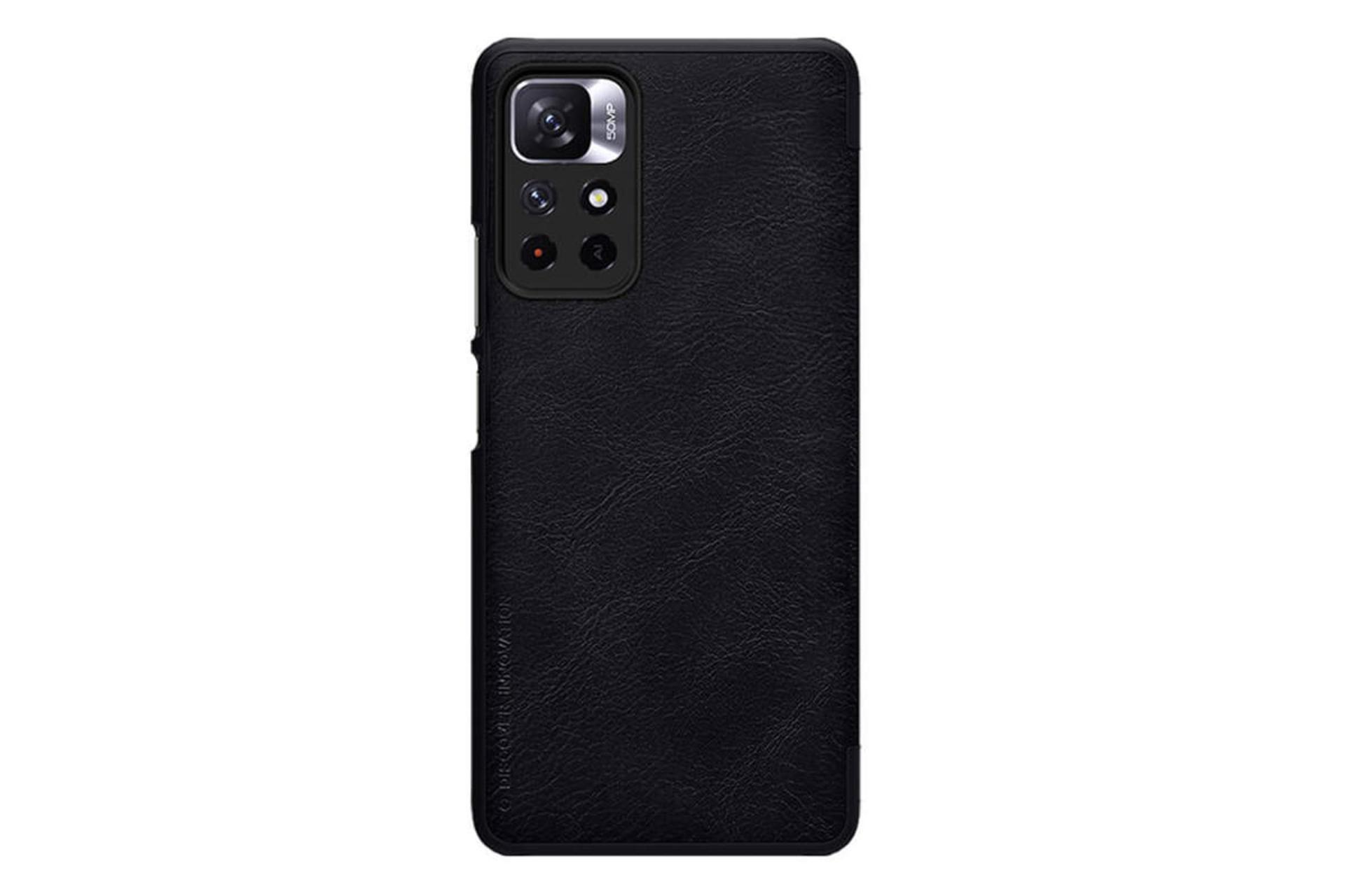 قاب گوشی نیلکین Nillkin Qin Leather Xiaomi Poco M4 Pro نمای پشت