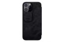 کیف کلاسوری نیلکین مدل Qin Pro Leather مناسب اپل iPhone 13 Pro رنگ مشکی