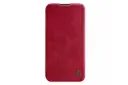 نمای پشت کیف کلاسوری نیلکین مدل Qin Pro Leather مناسب سامسونگ Galaxy A54 رنگ قرمز