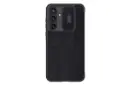 نمای پشت کیف کلاسوری نیلکین مدل Qin Pro Leather مناسب سامسونگ Galaxy A55 رنگ مشکی
