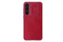 نمای پشت کیف کلاسوری نیلکین مدل Qin Pro Leather مناسب سامسونگ Galaxy A55 رنگ قرمز
