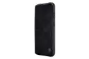 نمای کناری کیف کلاسوری نیلکین مدل Qin Pro Leather مناسب سامسونگ Galaxy S23 FE رنگ مشکی