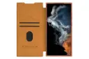 نمای بالای کیف کلاسوری نیلکین مدل Qin Pro Leather مناسب سامسونگ Galaxy S23 Ultra