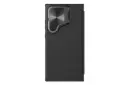 نمای پشت کیف کلاسوری نیلکین مدل Qin Prop Leather Classic Cloth مناسب سامسونگ Galaxy S24 Ultra رنگ مشکی