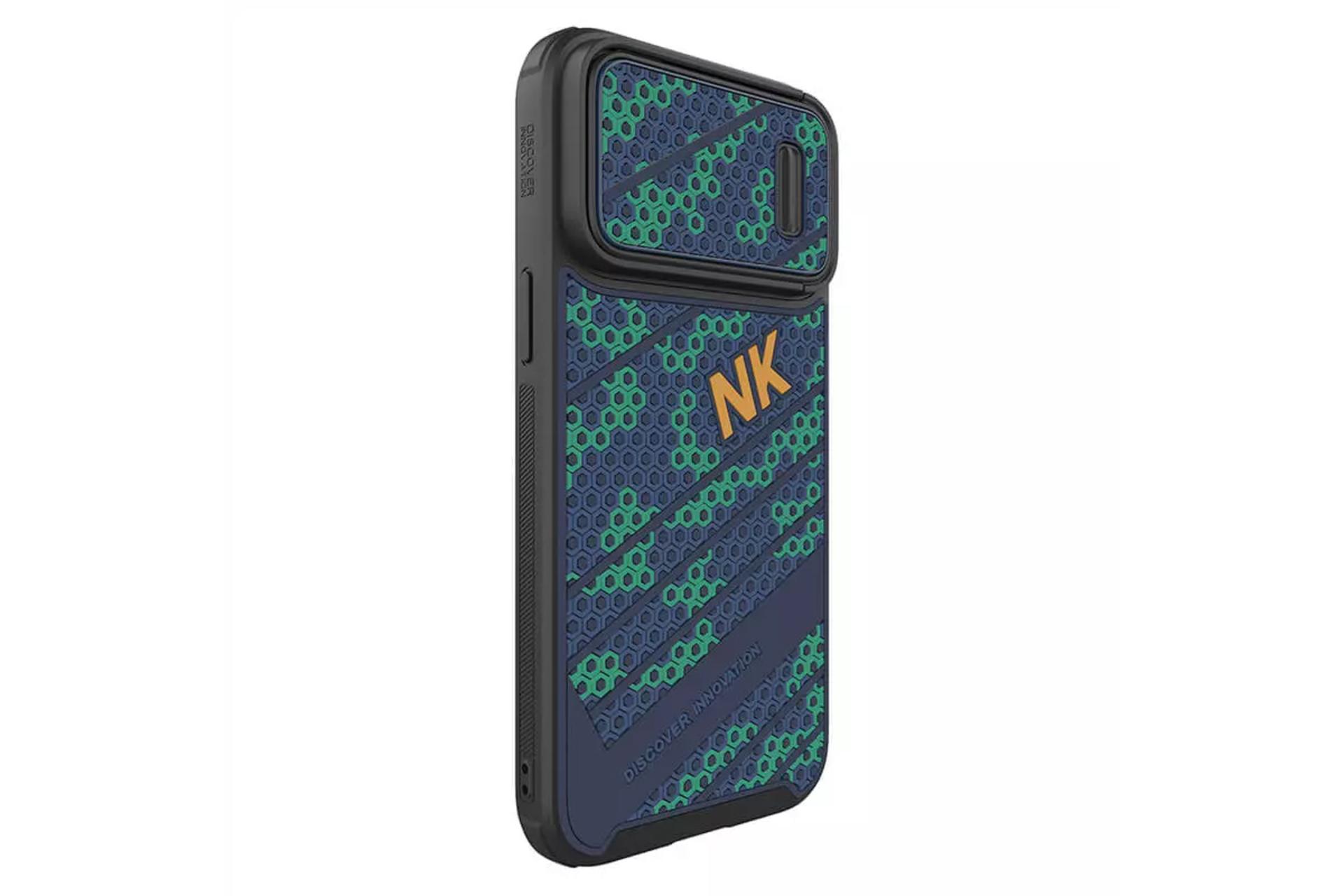 نمای کنار قاب گوشی نیلکین مدل Striker S مناسب اپل iPhone 14 Pro Max