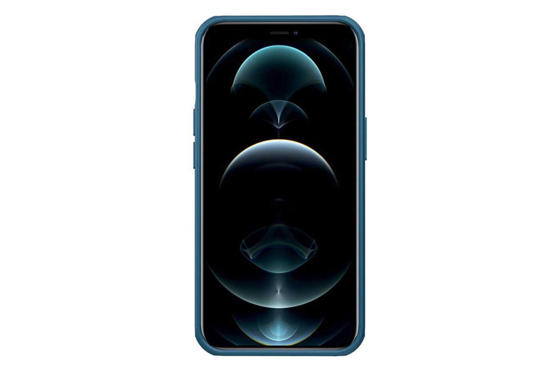 نمای بالای قاب گوشی نیلکین مدل Super Frosted Shield Pro مناسب اپل iPhone 13