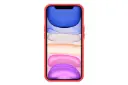 نمای بالای قاب گوشی نیلکین مدل Super Frosted Shield Pro مناسب اپل iPhone 14 / 13 رنگ قرمز