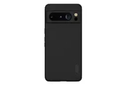 نمای پشت قاب گوشی نیلکین مدل Super Frosted Shield Pro مناسب گوگل Pixel 8 رنگ مشکی