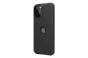 نمای سمت راست قاب گوشی نیلکین مدل Super Frosted Shield Pro Logo CutOut مناسب اپل iPhone 12 Pro / 12 رنگ مشکی