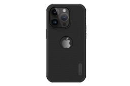 نمای پشت قاب گوشی نیلکین مدل Super Frosted Shield Pro Logo CutOut مناسب اپل iPhone 14 Pro Max رنگ مشکی