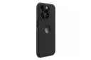 نمای سمت چپ قاب گوشی نیلکین مدل Super Frosted Shield Pro Logo CutOut مناسب اپل iPhone 15 Pro Max رنگ مشکی