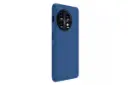 نمای سمت چپ قاب گوشی نیلکین مدل Super Frosted Shield Pro مناسب وان پلاس 11 رنگ آبی