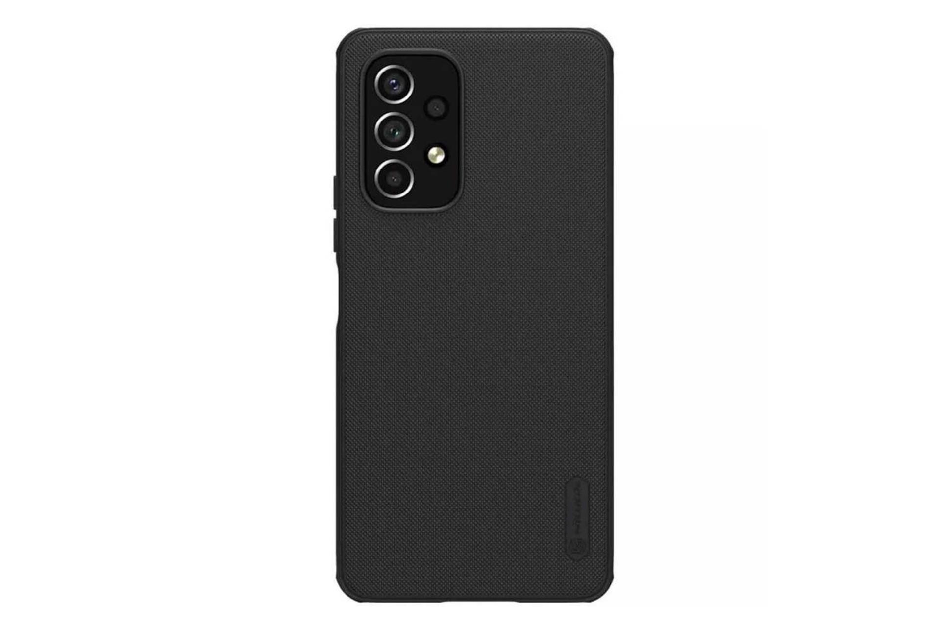 نمای پشت قاب گوشی نیلکین مدل Super Frosted Shield Pro مناسب سامسونگ Galaxy A53 5G رنگ مشکی