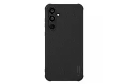 نمای پشت قاب گوشی نیلکین مدل Super Frosted Shield Pro مناسب سامسونگ Galaxy A55 رنگ مشکی