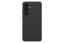 رنگ مشکی قاب گوشی نیلکین مدل Super Frosted Shield Pro مناسب سامسونگ Galaxy S24 FE