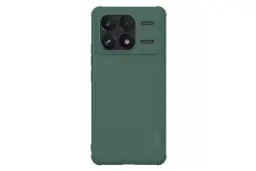 رنگ سبز قاب گوشی نیلکین مدل Super Frosted Shield Pro مناسب شیائومی Redmi K70 Pro / K70 / Poco F6 Pro
