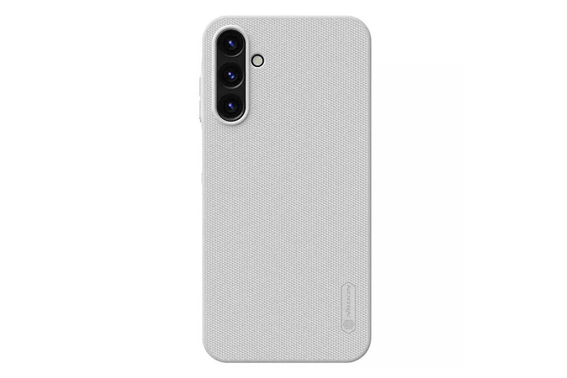نمای پشت قاب گوشی نیلکین مدل Super Frosted Shield مناسب سامسونگ Galaxy A15 4G / 5G رنگ سفید